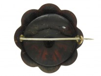 Tortoiseshell Pique Brooch
