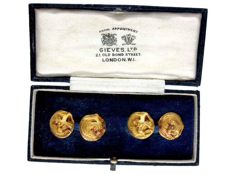 Dog Cufflinks