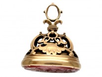 Georgian Carved Carnelian Intaglio Seal