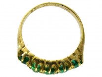 Emerald Five Stone Ring