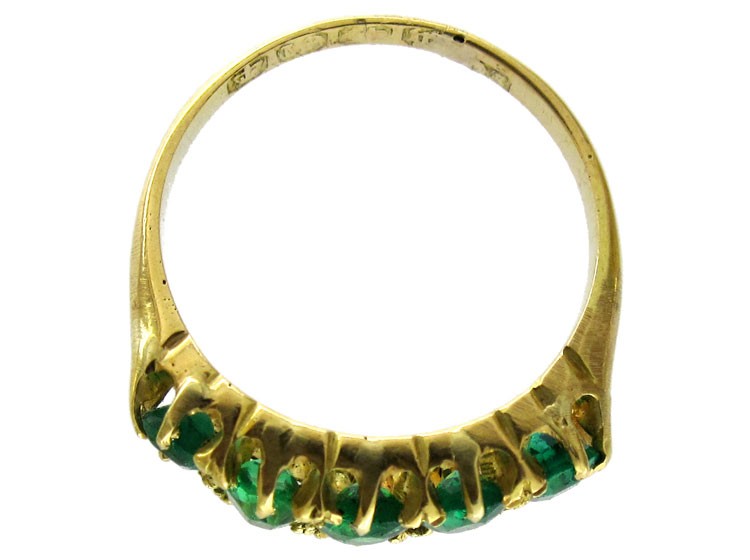 Emerald Five Stone Ring