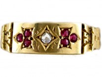 Ruby Diamond Gypsy Ring