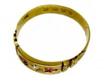 Ruby Diamond Gypsy Ring