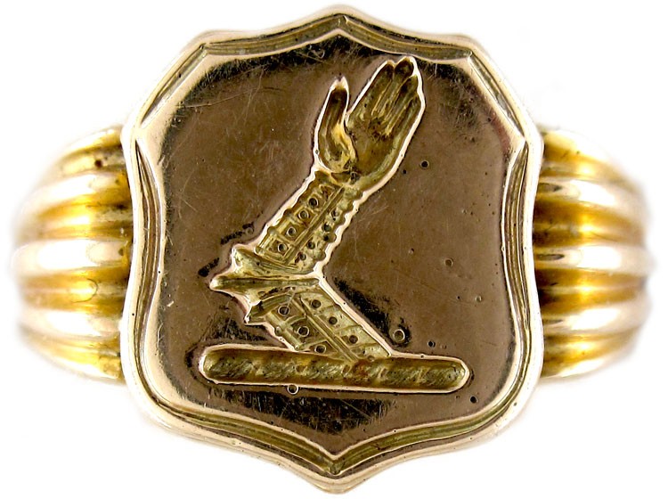 18ct Gold Signet Ring