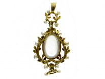 Liberty & Co. Art Nouveau Gold Pendant