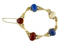 Egyptian Revival 15ct Bracelet
