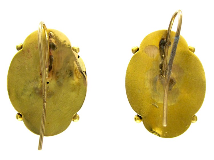 Victorian 15ct Gold Earrings