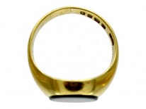 Bloodstone Signet Ring