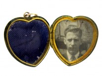 9ct Gold Heart Shape Locket