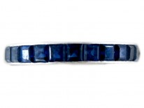 Sapphire Eternity Ring