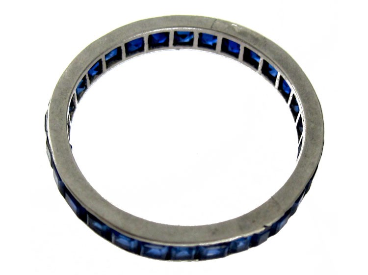 Sapphire Eternity Ring
