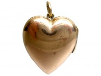 9ct Gold Heart Shape Locket