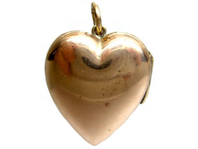 9ct Gold Heart Shape Locket