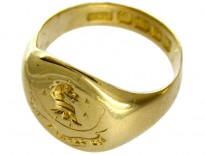 18ct Gold Signet Ring
