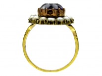 Amethyst Natural Pearl Ring