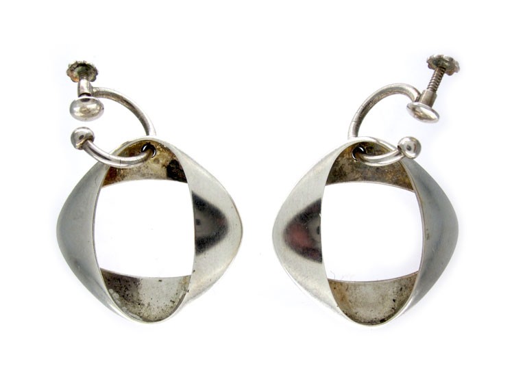 Georg Jensen Silver Earrings