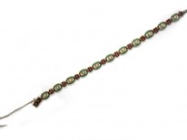 Jubilee Enamel 15ct Gold Bracelet