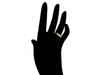 Platinum & 18ct Gold Band