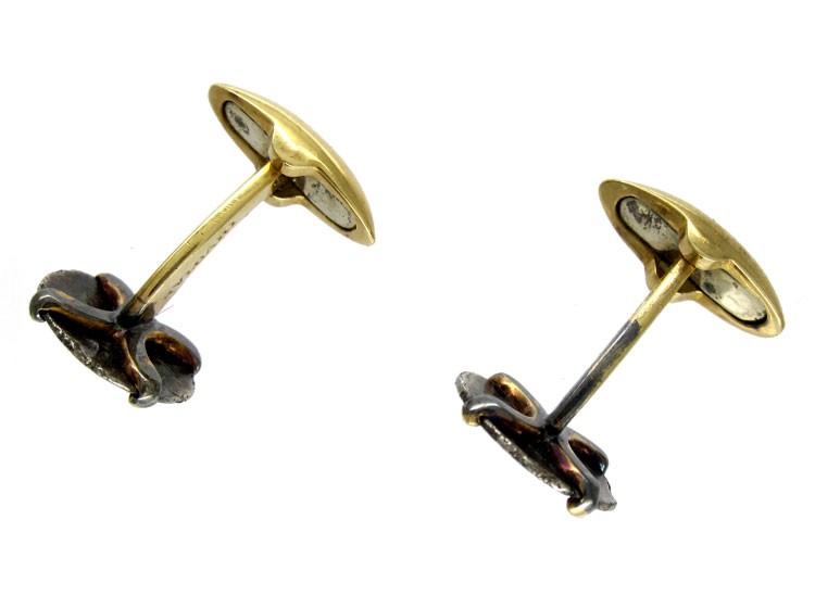 Bulgari Gold Coin Cufflinks