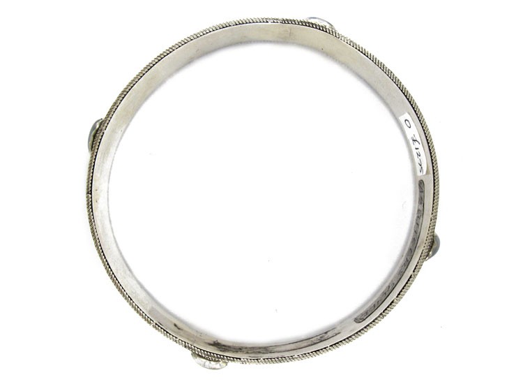 Early 20th Century Silver Celtic Design Armband attributed to the Artificer's guild