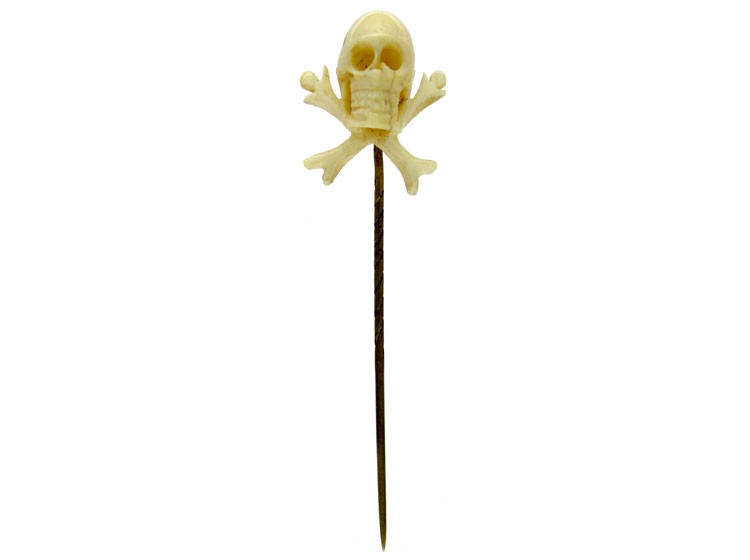 Skull & Crossbones Tie Pin