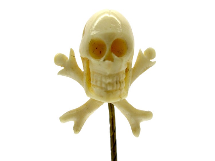 Skull & Crossbones Tie Pin