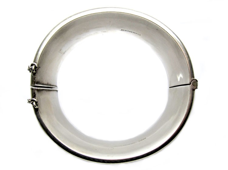 Liberty & Co. Moonstone Necklace Silver Bangle