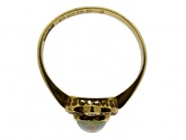 Opal & Ruby Heart Ring