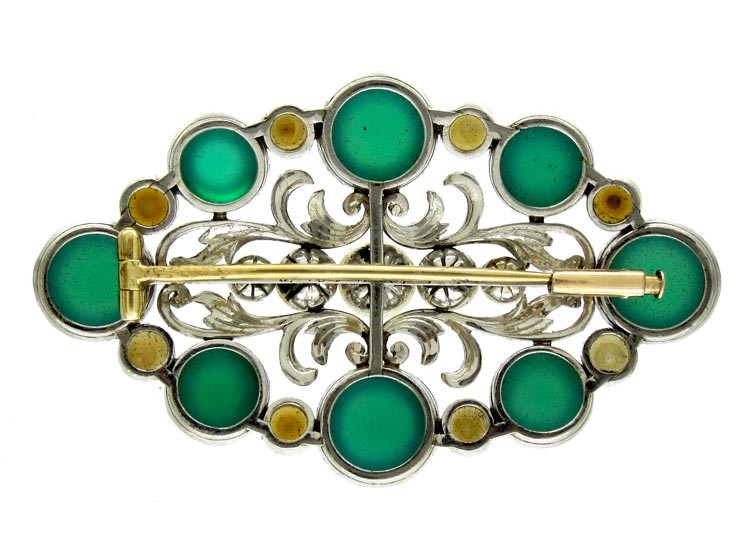 Tiffany & Co. 18ct & Platinum Brooch