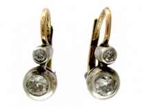 Art Deco Diamond Earrings