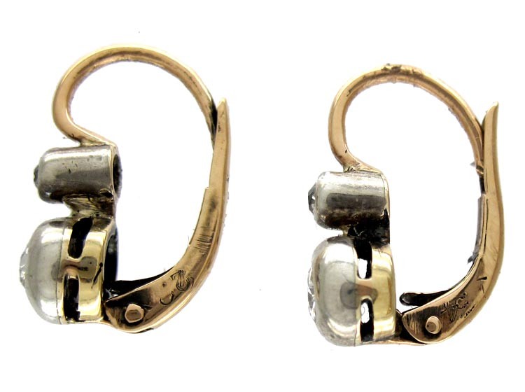 Art Deco Diamond Earrings