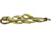 Theodor Farhner Silver Brooch