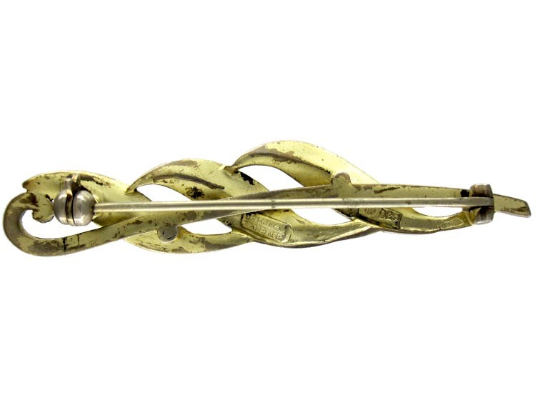 Theodor Farhner Silver Brooch