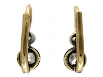 Art Deco Diamond Earrings