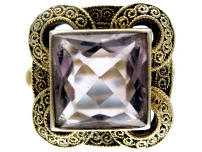 Theodor Fahrner Amethyst Ring