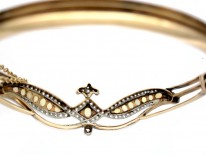 Opal Diamond Belle Epoque Bangle