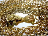 Georgian 18ct Gold Guard Chain