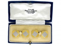 18ct Gold & Platinum Cufflinks