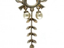 Silver & Paste Pendant