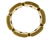 Cartier Brick Effect Ring