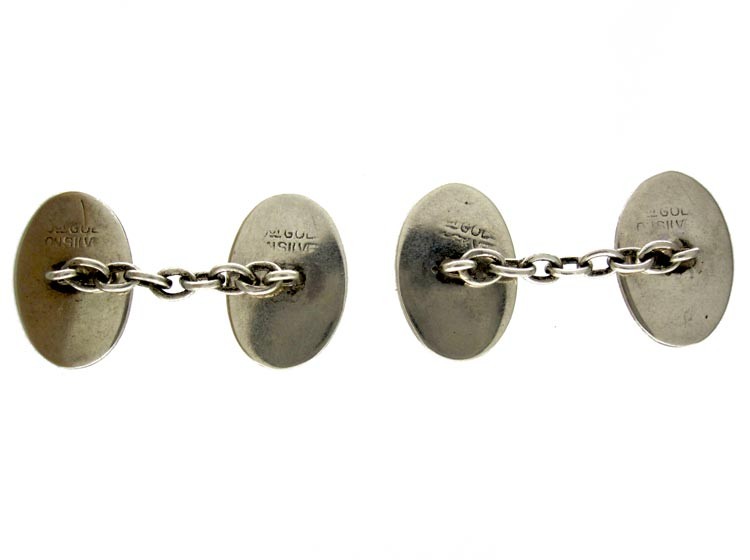 Silver & Gold Plated Cufflinks