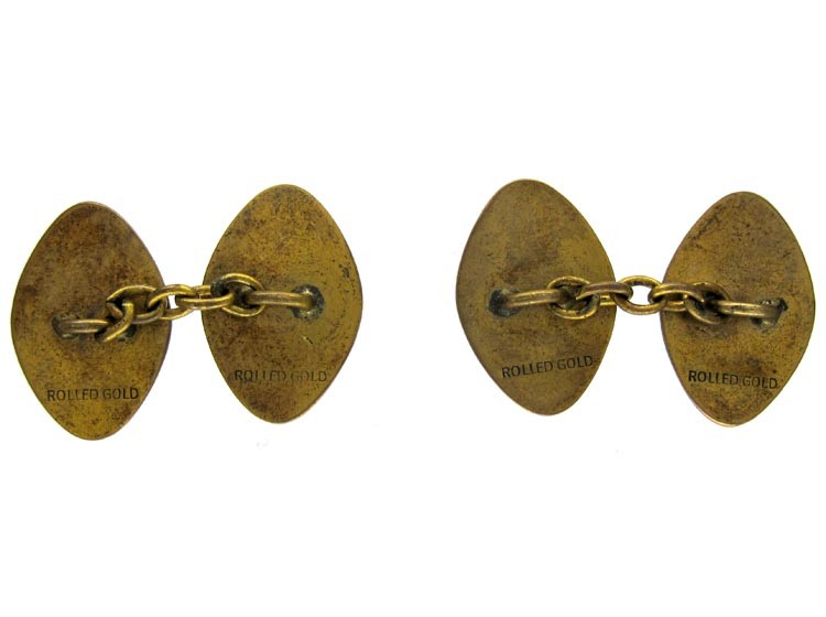 Rolled Gold Cufflinks