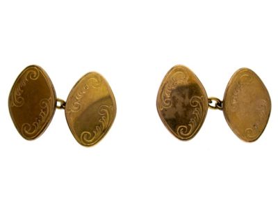 Rolled Gold Cufflinks
