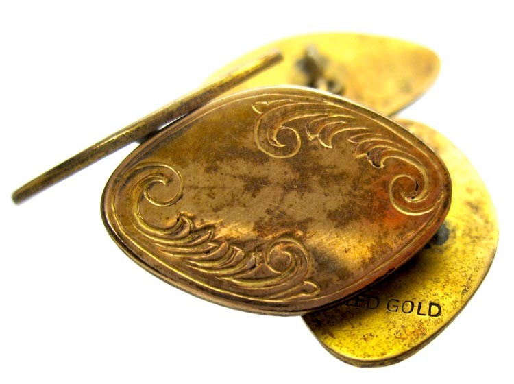 Rolled Gold Cufflinks