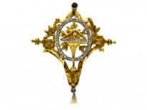 Basket Brooch Pendant