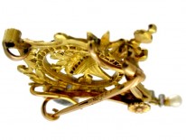Basket Brooch Pendant