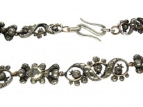 Georgian Rose Diamond Necklace