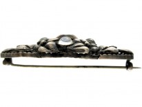 Theodor Fahrner Silver Moonstone Brooch