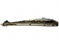 Theodor Farhner Haematite & Silver Pendant