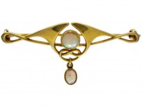 Murlle Bennett 15ct Opal Set Brooch